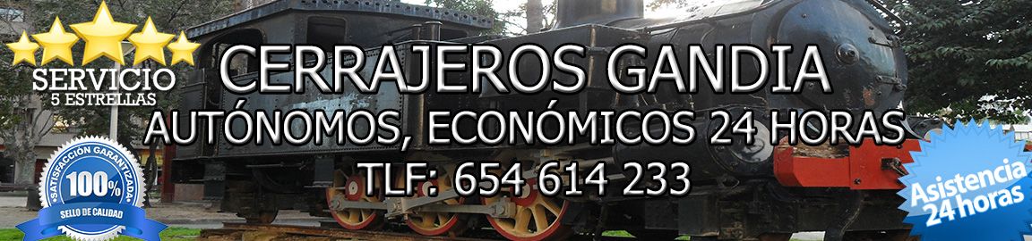 Cerrajeros Gandia 24 horas